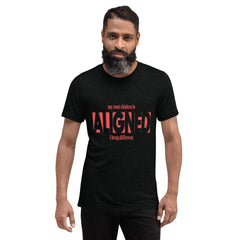 "Aligned" Unisex T-Shirt (Brag Version) | Root Chakra