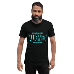 "Aligned" Unisex T-Shirt (No Talking Version) | Throat Chakra