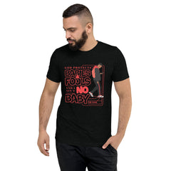 "God Protects Fools" Unisex T-Shirt (Man Version) | Red