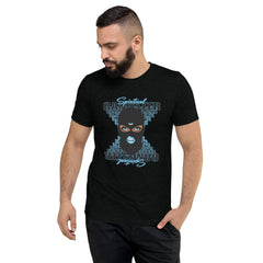 "Spiritual Gang" Unisex T-Shirt (Pecan) | Light Blue