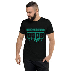 "Spiritual People" Unisex T-Shirt (Solid) | Turquoise