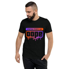 "Spiritual People" Unisex T-Shirt (Gradient) | Orange/Purple