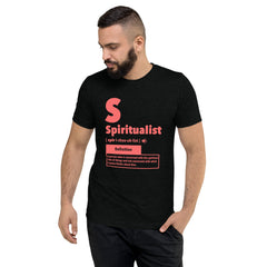 "Spiritualist" Unisex T-Shirt (Solid) | Salmon