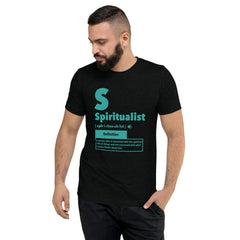 "Spiritualist" Unisex T-Shirt (Solid) | Teal