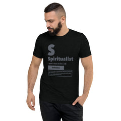 "Spiritualist" Unisex T-Shirt (Solid) | Gray