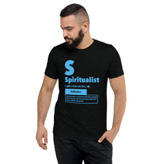 "Spiritualist" Unisex T-Shirt (Solid) | Baby Blue