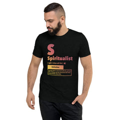 "Spiritualist" Unisex T-Shirt (Gradient) | Yellow/Peach