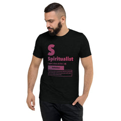 "Spiritualist" Unisex T-Shirt (Gradient) | Berry