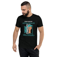 "Re-Aligned" Unisex T-Shirt | Turquoise/Cyan