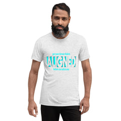 "Aligned" Unisex T-Shirt (No Talking Version) | Throat Chakra