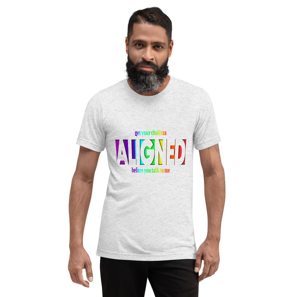 "Aligned" Unisex T-Shirt (No Talking Version) | All Chakra's