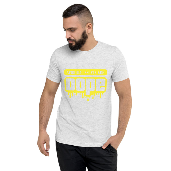 "Spiritual People" Unisex T-Shirt (Solid) | Yellow