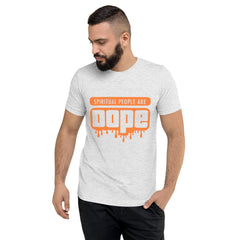 "Spiritual People" Unisex T-Shirt (Solid) | Peach