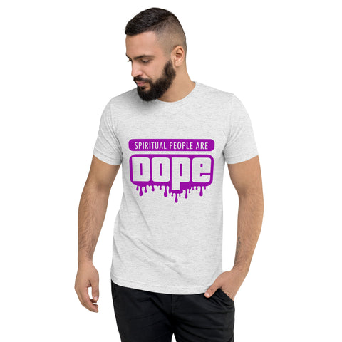 "Spiritual People" Unisex T-Shirt (Solid) | Electric Purple