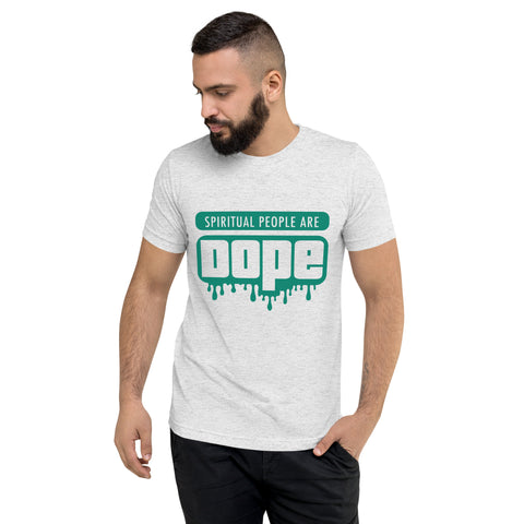 "Spiritual People" Unisex T-Shirt (Solid) | Turquoise