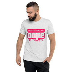 "Spiritual People" Unisex T-Shirt (Solid) | Pink