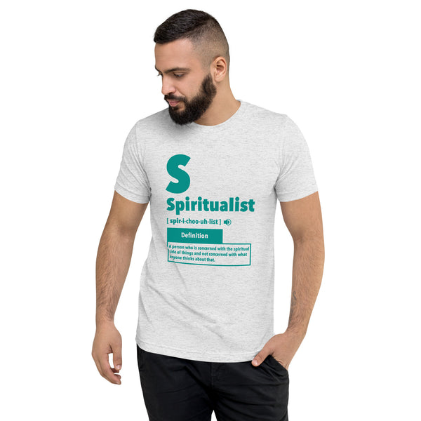 "Spiritualist" Unisex T-Shirt (Solid) | Teal