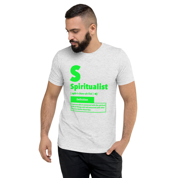 "Spiritualist" Unisex T-Shirt (Solid) | Lime