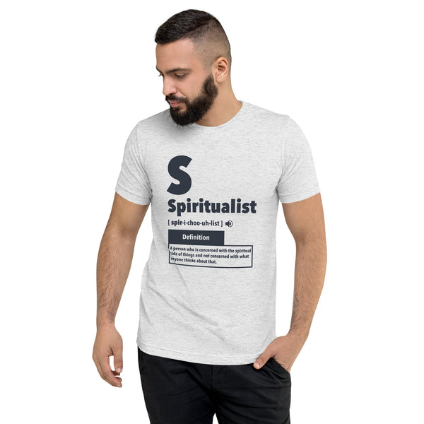 "Spiritualist" Unisex T-Shirt (Solid) | Gray