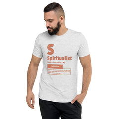 "Spiritualist" Unisex T-Shirt (Solid) | Beige