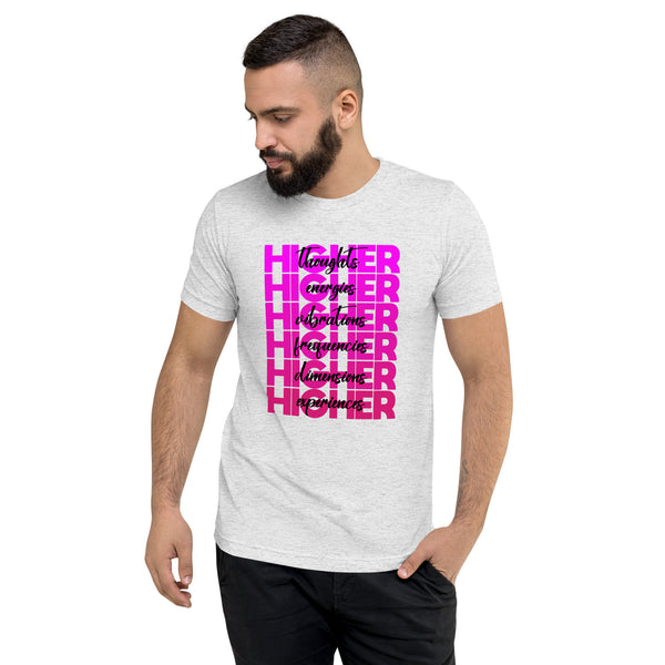 "Higher" Unisex T-Shirt (Black) | Pink