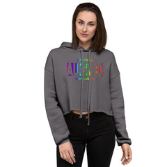 "Aligned" Women’s Crop Hoodie (No Talking Version) | All Chakras