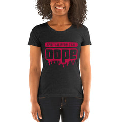 "Spiritual People" Ladies T-Shirt (Solid) | Mauve