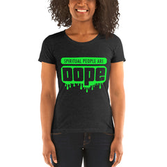 "Spiritual People" Ladies T-Shirt (Solid) | Lime