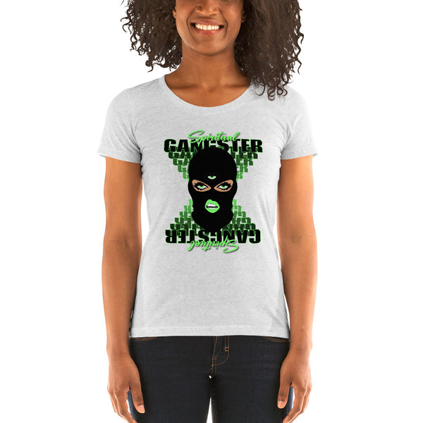 "Spiritual Gang" Ladies T-Shirt (Beige) | Lime