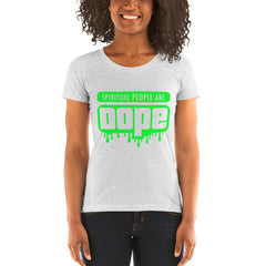 "Spiritual People" Ladies T-Shirt (Solid) | Lime