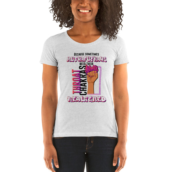 "Re-Aligned" Ladies T-Shirt | Peach/Pink