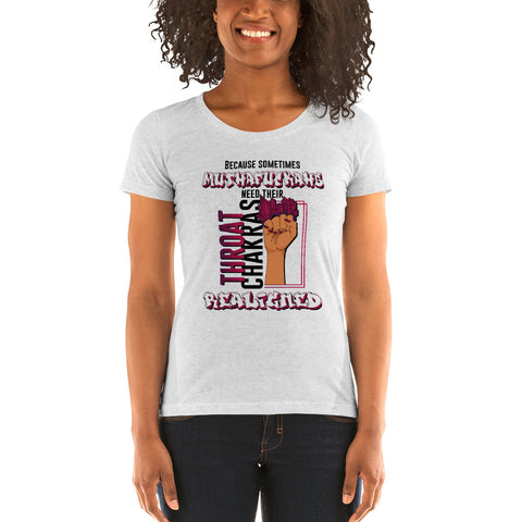 "Re-Aligned" Ladies T-Shirt | Berry Mix